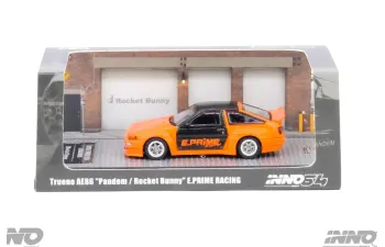 TOYOTA Corolla Trueno AE86 Pandem Rocket Bunny *E.Prime Racing, orange/black