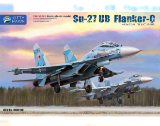 Сборная модель Su-27 UB Flanker-C