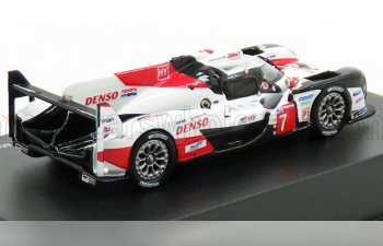 TOYOTA Ts050 Hybrid Team Toyota Gazoo Racing N7 2nd 24h Le Mans (2019) M.Conway - K.Kobayashi - J.M.Lopez, White Red Black