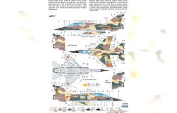 Сборная модель Mirage F.1B