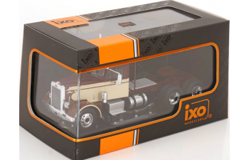 PETERBILT 281 (1955), dark brown / beige