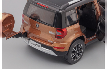 SKODA Yeti (2013), brown