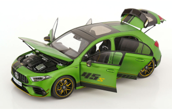 MERCEDES-BENZ AMG A 45 S 4Matic+, matt green-metallic /black-yellow