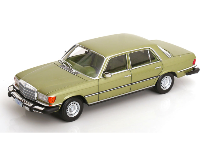 MERCEDES-BENZ 450 SEL 6.9 W116 J R Ewing Dallas TV Series (1979), light green-metallic