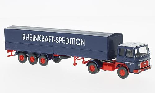 MAN Pritschensatte RheRheinkraft-Spedition, grey/red