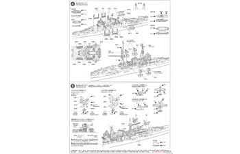 Сборная модель Light Cruiser Kumano