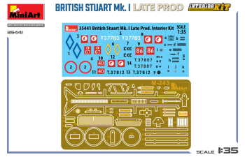Сборная модель M3 British Stuart Mki 1942