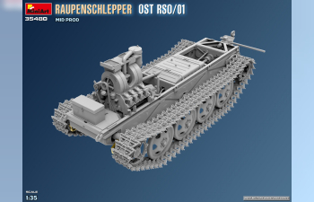 Сборная модель STEYR Гусеничный тягач «Восток» / Rso/01 