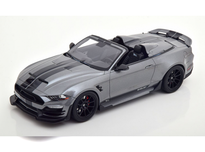 FORD Shelby Mustang Super Snake Convertible (2021), grey metallic black