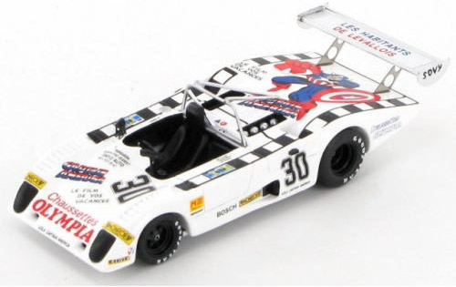 LOLA T298 captain america Le Mans 1980, white