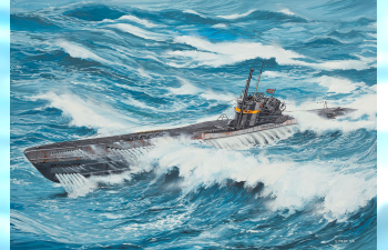 Сборная модель German Submarine TYPE VII C/41 "Atlantic Version"