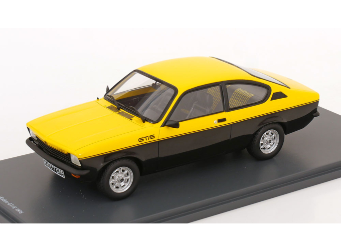 OPEL Kadett GTE (1976), black yellow