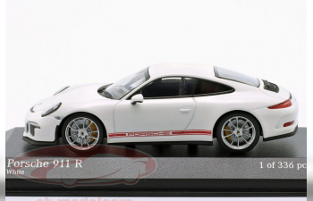 PORSCHE 911 (991) R (2016), white