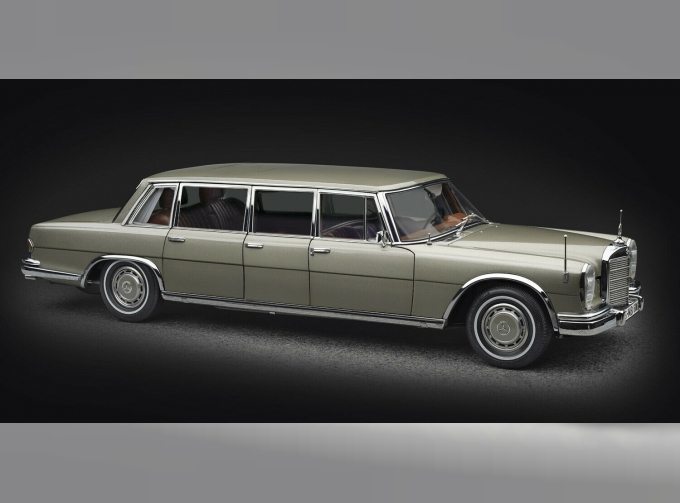 MERCEDES BENZ S-class 600 Pullman W100 - With Sun Roof (1963), Gold Met