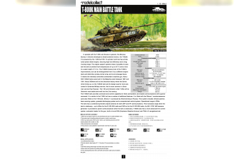 Сборная модель Танк Russian танк Т-80UK Main Battle Tank