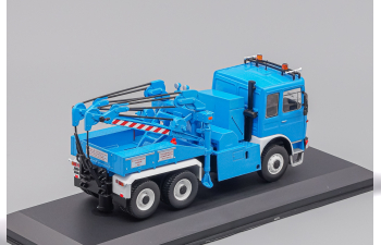 MAN F8 26.281 tow truck (эвакуатор), blue