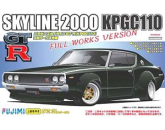 Сборная модель Nissan KPGC110 Skyline 2000 GT-R Full Works