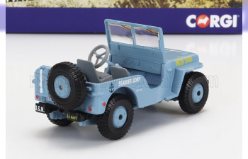 JEEP Willys Seabees Corp Military (1945) - Cm. 7.0, Light Blue