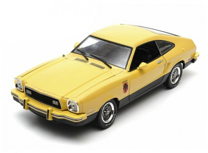 FORD Mustang II Stallion 1976, Yellow/Black