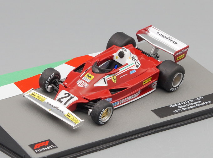 FERRARI 312 T2 1977 Жиля Вильнева, Formula 1 Auto Collection 11