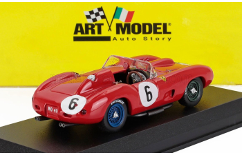 FERRARI 335s Spider Team Scuderia Ferrari №6 24h Le Mans (1957) Phil Hill - Peter Collins, Red