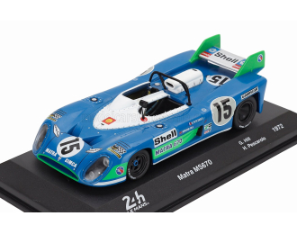 MATRA SIMCA Ms670 3.0l V12 Team Equipe Matra-simca Shell N 15 Winner 24h Le Mans (1972_ - Henri Pescarolo - Graham Hill, Bluette White