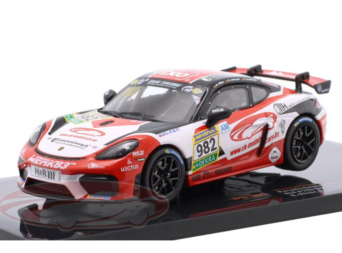 PORSCHE 718 Cayman GT4 CS #982 NLS & 24h Nürburgring Christoph Krombach, Richard Jodexnis, René Höber (2025)