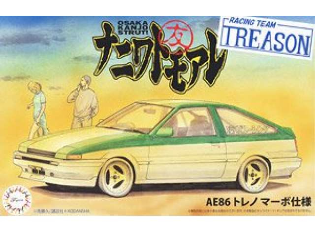 Сборная модель AE86 Trueno Mabo Edition