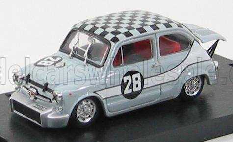 FIAT 600 ABARTH 1000 BERLINA N 28 SCUDERIA ABARTH 2nd ZANDVOORT TROPHY (1969), GREY