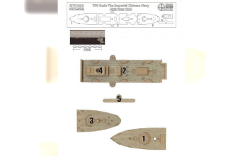 Набор деталей The Imperial Chinese Navy Chin Yuen 1894 (S-MODEL PS700005)