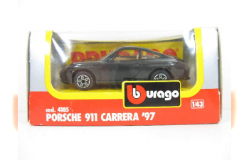 PORSCHE 911 Carrera, made in Italy 1:43, черный