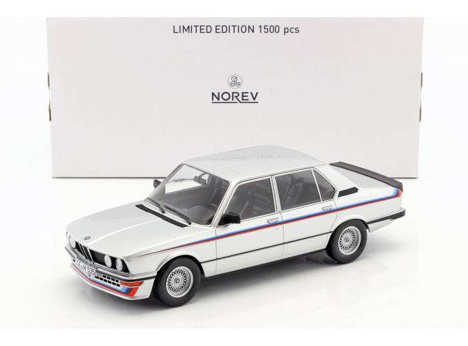 BMW M535i E12 Year (1980), silver metallic