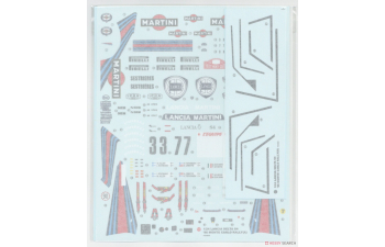 Сборная модель LANCIA DELTA S4 MONTECARLO 1986 MARTINI