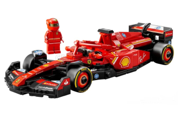 FERRARI Lego Speed Champion - F1 Sf-24 Team Scuderia Ferrari Season 2024 - 275 Pezzi - 275 Pcs, Red Black