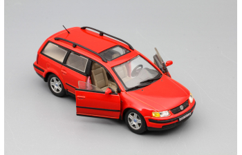 VOLKSWAGEN Passat Variant, red