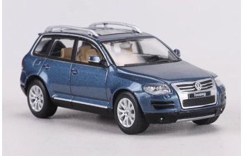 VOLKSWAGEN Touareg Typ 7L with ST (2007), blue metallic
