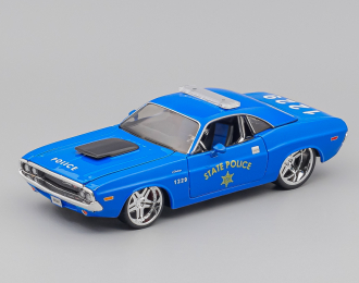DODGE Challenger Coupe State Police 1970, blue
