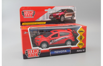 TOYOTA Rav4 Спорт, red