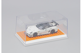 Подиум белый + LEGO оранжевый