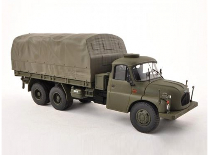 TATRA T138 6X6 бортовой с тентом, хаки