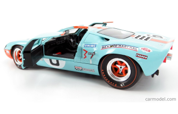 FORD GT40 4.9L V8 Team JW Automotive engineering №6 Winner 24h Le Mans Jacky Ickx - Jackie Oliver (1969)