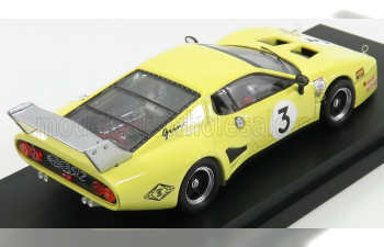 FERRARI 512bb Lm №3 1000km Fuji (1981) Griswold - Bond, yellow