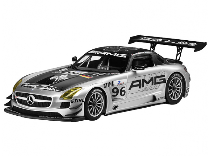 MERCEDES-BENZ SLS AMG GT3 Customer Sports Team AMG China Mika Häkkinen, silver