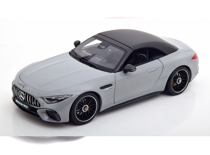 MERCEDES-BENZ AMG SL 63 4Matic+ (R232) with removable Softtop, grey