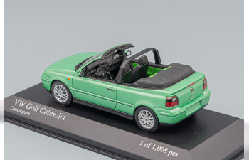 VOLKSWAGEN Golf Cabriolet 1999, green metallic