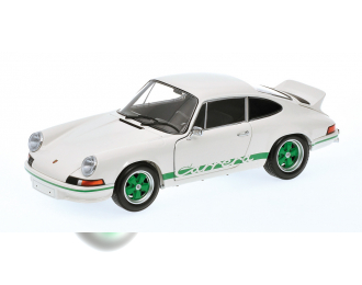 Porsche 911 Carrera RS 1972 белый с зеленым