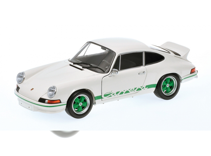 Porsche 911 Carrera RS 1972 белый с зеленым