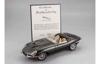 JAGUAR E-Type Roadster Series I 3.8, black