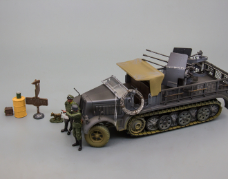 Зенитная самоходная установка SdKfz. 7/1 half-truck