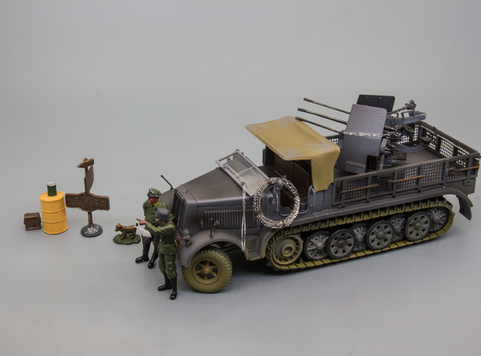 Зенитная самоходная установка SdKfz. 7/1 half-truck